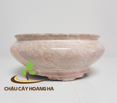 Chậu nhựa vân đá cao cấp - VD006