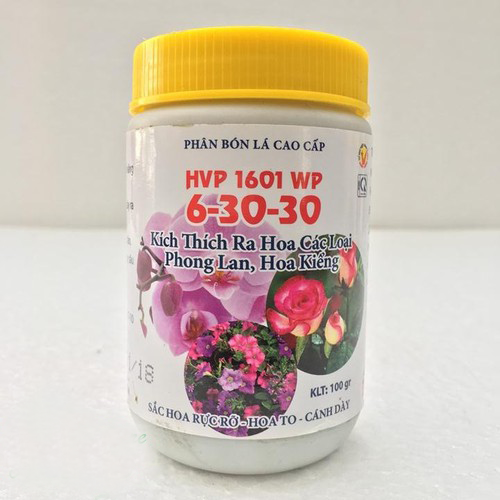Phân bón lá HVP 6 - 30 - 30 chuyên dùng cho lan