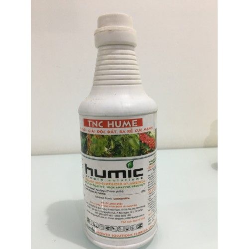 Phân bón lá cải tạo đất Humic TNC HUME (giải độc đất, ra rễ cực mạnh) chai 1 lít