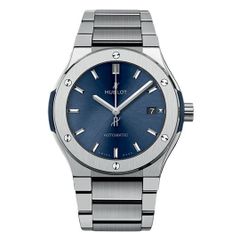 Đồng hồ Hublot Classic Fusion Blue Titanium Bracelet 510.NX.7170.NX 45mm