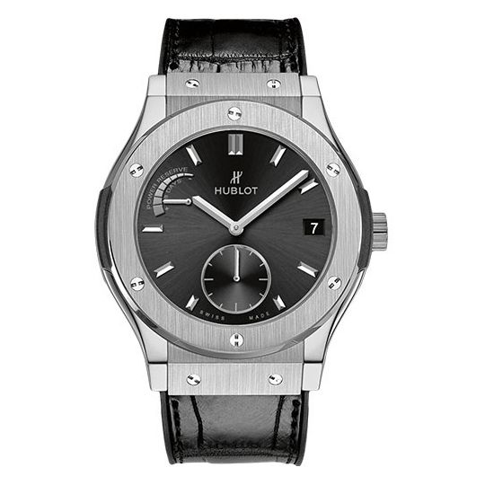 Đồng hồ Hublot Classic Fusion Power Reserve Titanium 516.NX.1470.LR 45mm