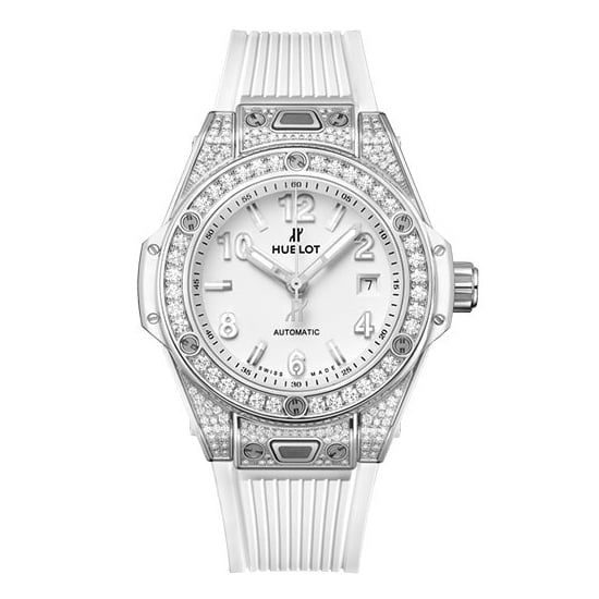 Đồng hồ Hublot Big Bang One Click Steel White Pavé 485.SE.2010.RW.1604 33mm