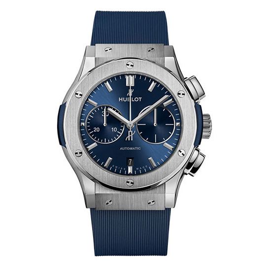 Đồng hồ Hublot Classic Fusion Chronograph Titanium Blue 521.NX.7170.RX 45mm