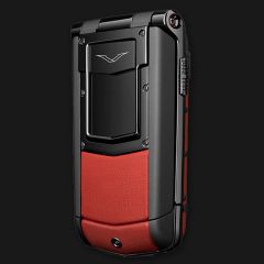 Vertu mới Ayxta All Black Red Leather