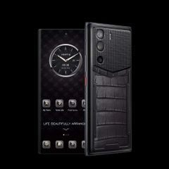 METAVERTU Iron Black Alligator Leather Pro