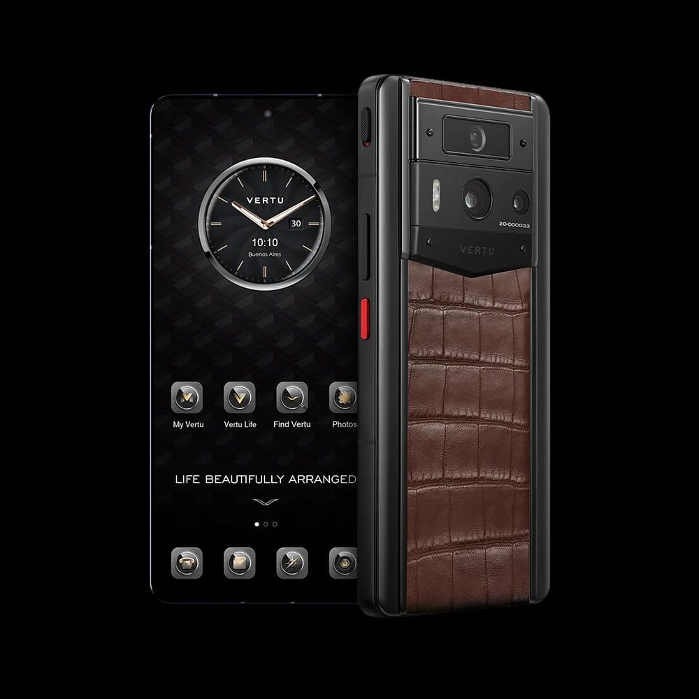 METAVERTU 2 Alligator Skin Amber Brown