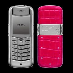 Vertu Exotic Alligator Pink