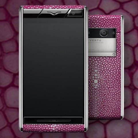 Vertu Aster Stingray Pink