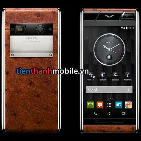 Vertu Aster COGNAC OSTRICH