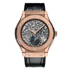 Đồng hồ Hublot Classic Fusion Aerofusion Moonphase King Gold 517.OX.0180.LR 45mm