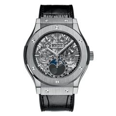 Đồng hồ Hublot Classic Fusion Aerofusion Moonphase Titanium 517.NX.0170.LR 45mm