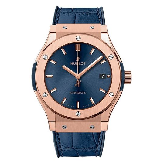 Đồng hồ Hublot Classic Fusion Blue King Gold 511.OX.7180.LR 45mm