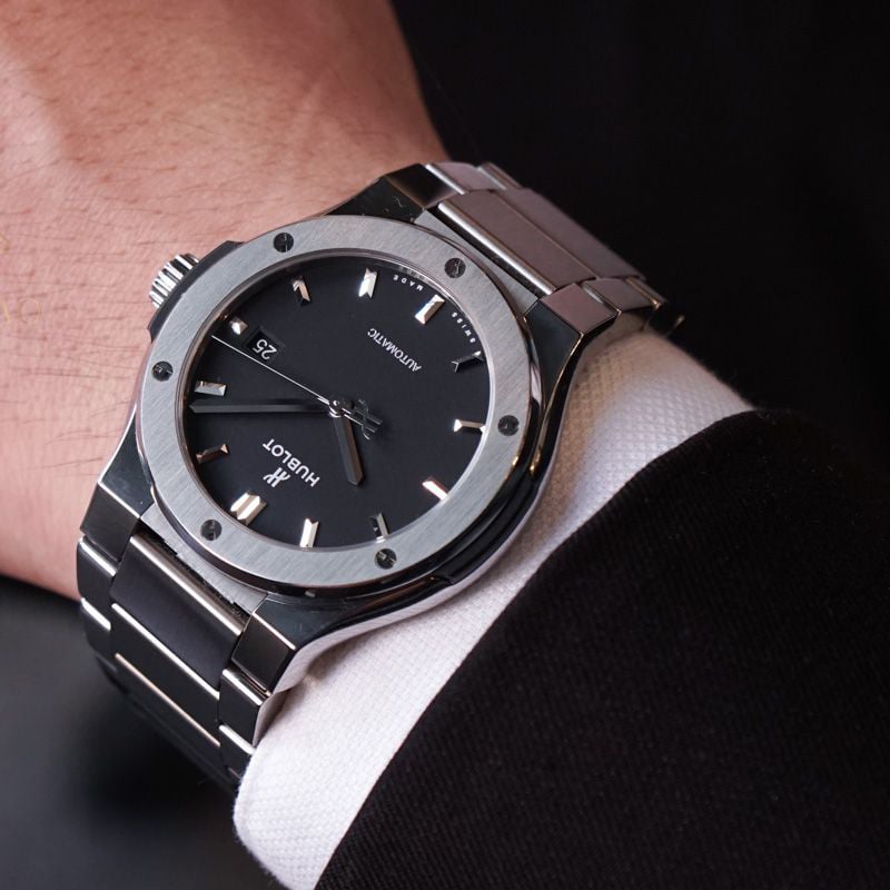 Hublot classic fusion titanium bracelet 42mm sale