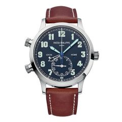 Đồng hồ Patek Philippe Grand Complications Calatrava Pilot Travel Time 42mm 5524G-001