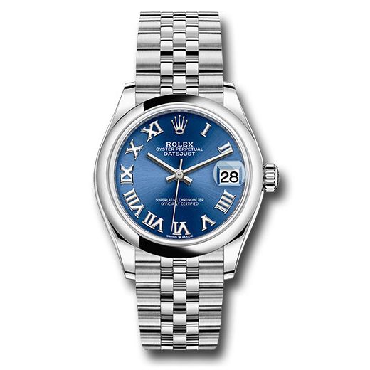 Đồng hồ Rolex Steel White Gold Datejust Domed Bezel Blue Roman Dial Jubilee Bracelet 278240 blrj 31mm 2021 Release