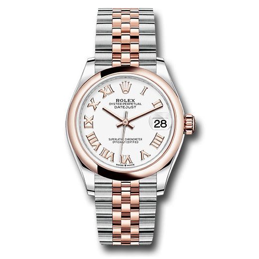 Đồng hồ Rolex Steel & Everose Gold Datejust Domed Bezel Rosé Index Dial Jubilee Bracelet 278241 wrj 31mm