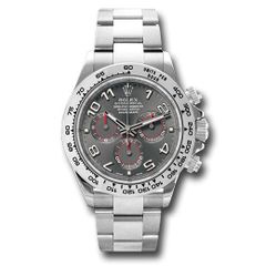 Đồng hồ Rolex White Gold Cosmograph Daytona Grey Arabic Dial 116509 gra 40mm
