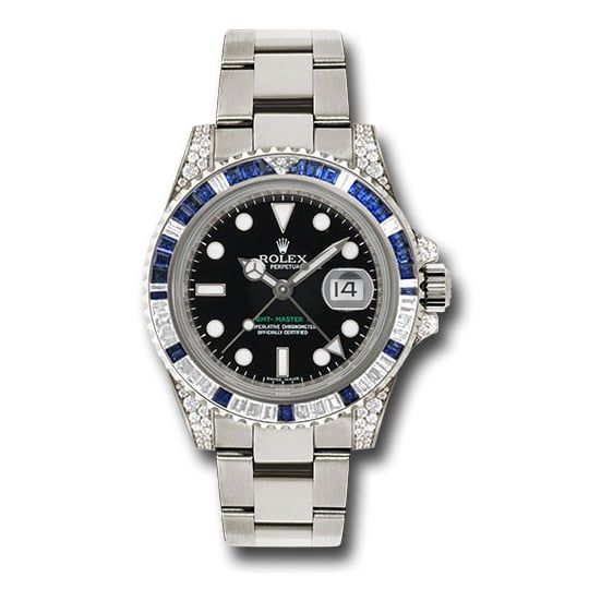 Đồng hồ Rolex White Gold GMT-Master II 116759SA 40mm Oyster Bracelet