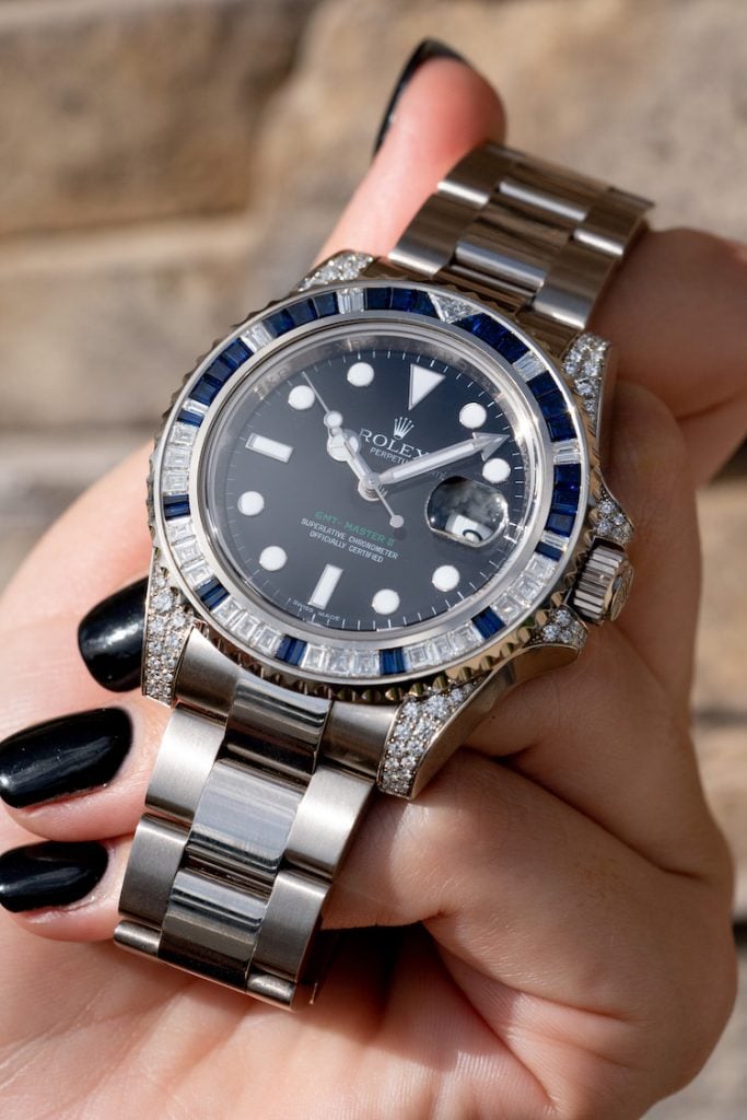 Watch Rolex 116759sa Rolex GMT-Master II 116759SA White Gold Black