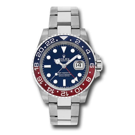 Đồng hồ Rolex White Gold GMT-Master II 126719BLRO bl 40mm Oyster Bracelet