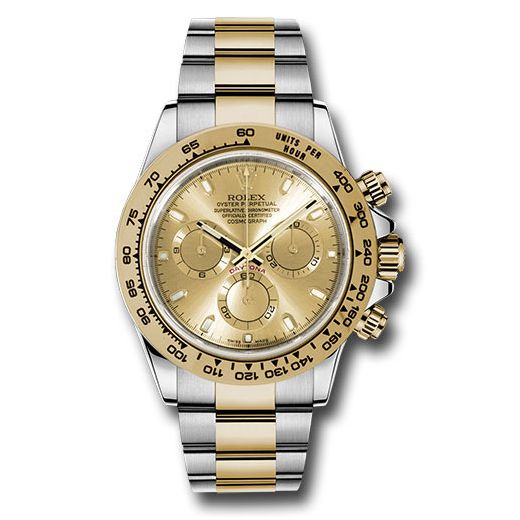 Đồng hồ Rolex Yellow Rolesor Cosmograph Daytona Champagne Index Dial 116503 chi 40mm
