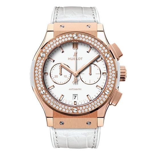 Đồng hồ Hublot Classic Fusion Chronograph King Gold White Diamonds 541.OE.2080.LR.1104 42mm