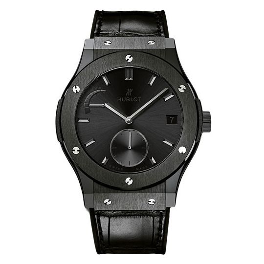 Đồng hồ Hublot Classic Fusion Power Reserve All Black 516.CM.1440.LR 45mm Limited Edition of 500 Watch