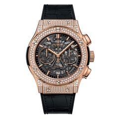 Đồng hồ Hublot Classic Fusion Aerofusion King Gold Pavé 525.OX.0180.LR.1704 45mm