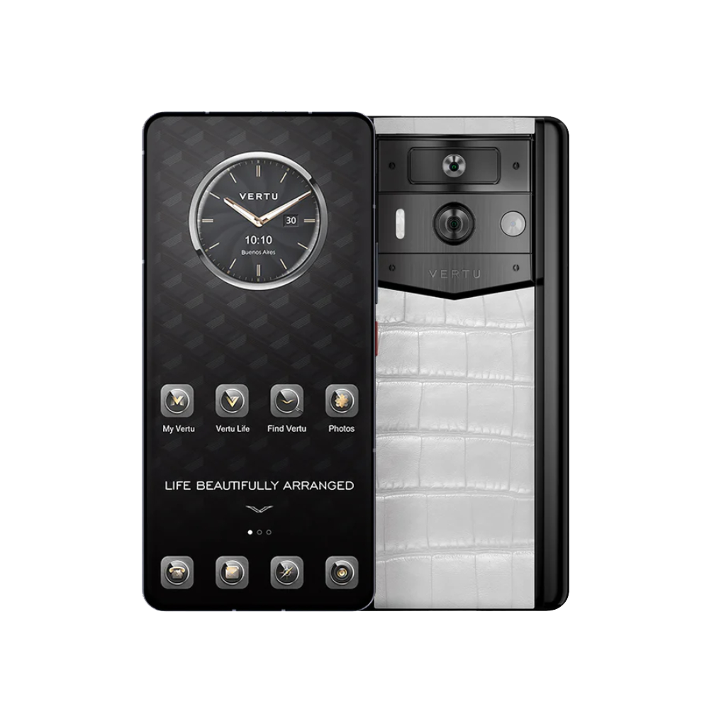 METAVERTU 2 Alligator Skin White