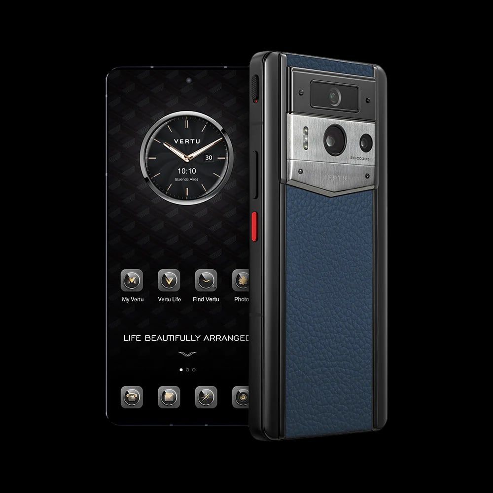 METAVERTU 2 Calfskin Blue (Silver Case)