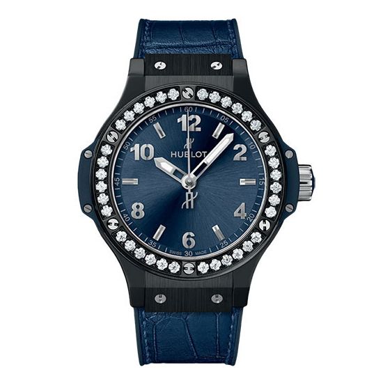 Đồng hồ Hublot Big Bang Ceramic Blue Diamonds 361.CM.7170.LR.1204 38mm