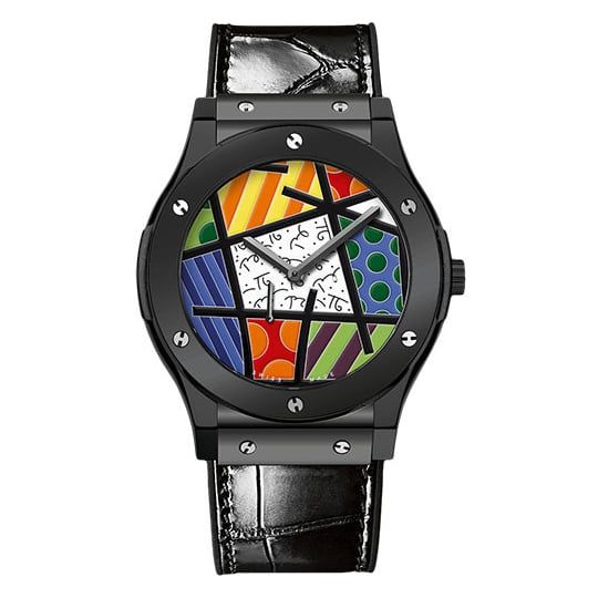 Đồng hồ Hublot Classic Fusion Ultra-Thin Enamel Britto Ceramic 515.CS.0910.LR 45mm