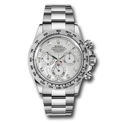 Đồng hồ Rolex White Gold Cosmograph Daytona White Mother-Of-Pearl Diamond Dial 116509 md 40mm