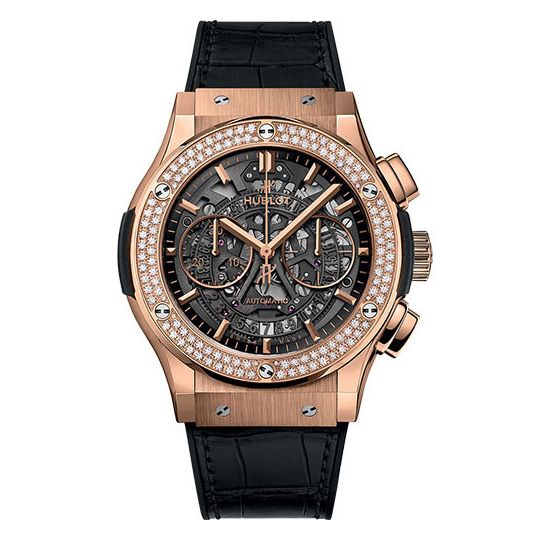 Đồng hồ Hublot Classic Fusion Aerofusion King Gold Diamonds 525.OX.0180.LR.1104 45mm