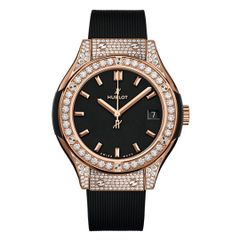 Đồng hồ Hublot Classic Fusion King Gold Pavé 581.OX.1181.RX.1704 33mm