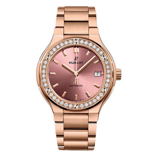 Đồng hồ Hublot Classic Fusion King Gold Pink 568.OX.891P.OX.1204 38mm