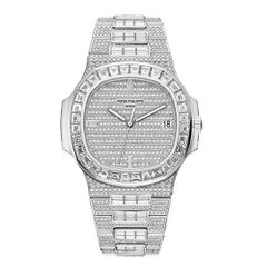 Đồng hồ Patek Philippe Nautilus White Gold 40mm 5719/10G-010