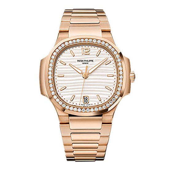 Đồng hồ nữ Patek Philippe Ladies Nautilus Rose Gold 35mm 7118/1200R-001