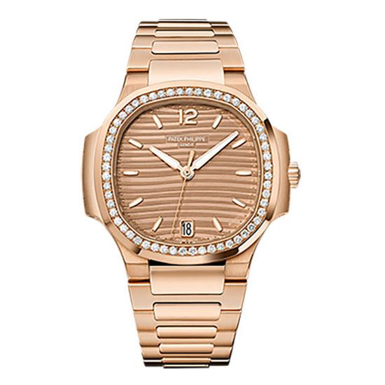 Đồng hồ nữ Patek Philippe Ladies Nautilus Rose Gold 35mm 7118/1200R-010