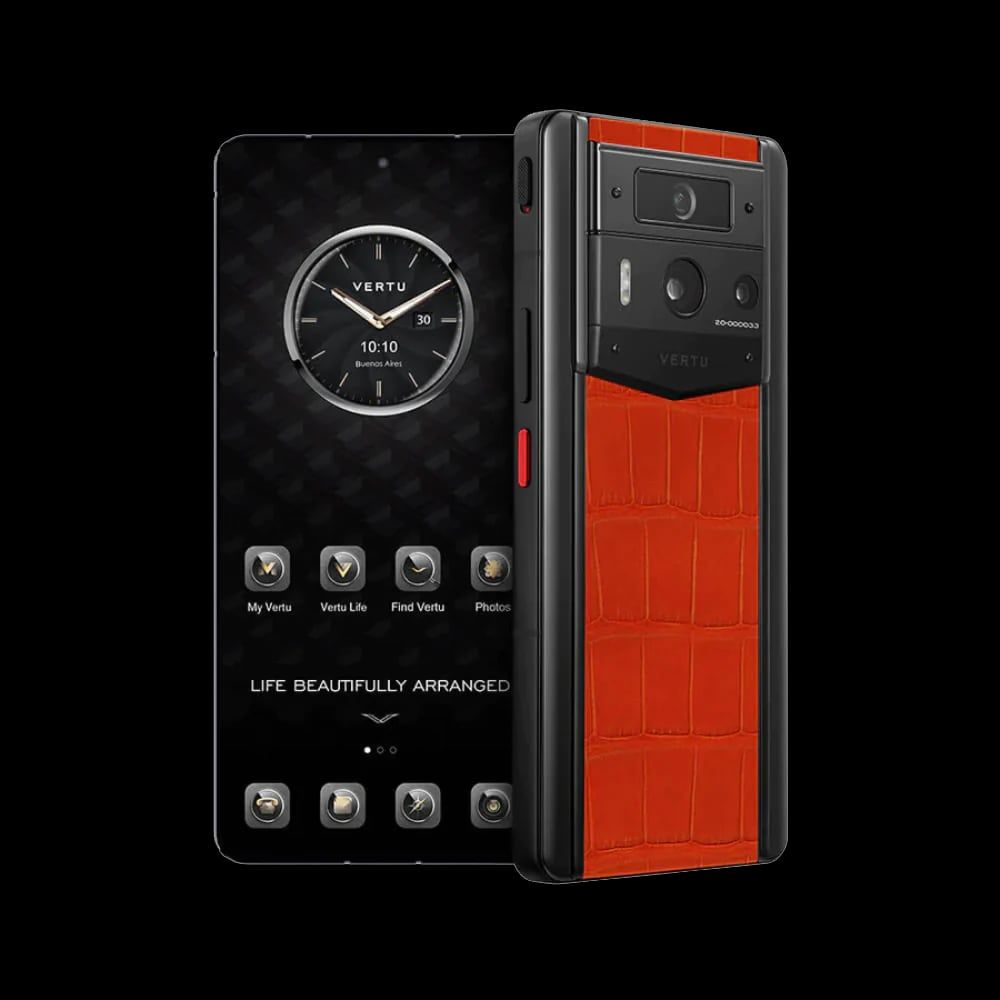 METAVERTU 2 Alligator Skin Phoenix Orange