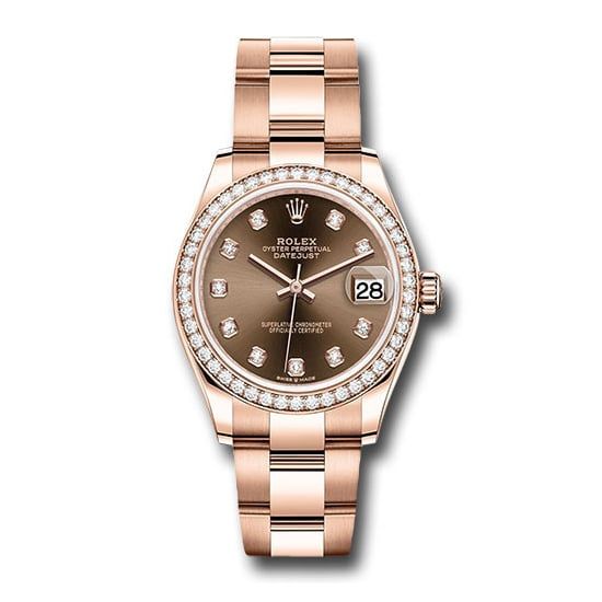 Đồng hồ Rolex Everose Gold Datejust 31 278285RBR chodo