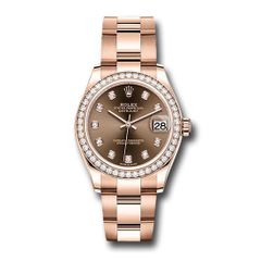 Đồng hồ Rolex Everose Gold Datejust 31 278285RBR chodo