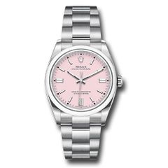 Đồng hồ Rolex Oyster Perpetual Domed Bezel Candy Pink Index Dial Oyster Bracelet 126000 cpio 36mm