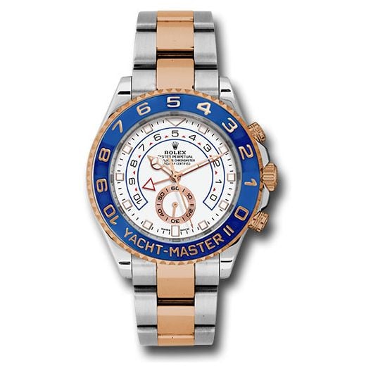 Đồng hồ Rolex Steel Yacht-Master II White Dial 116681 44mm