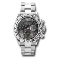 Đồng hồ Rolex White Gold Cosmograph Daytona Dark Mother-Of-Pearl Roman Dial 116509 dkmr 40mm