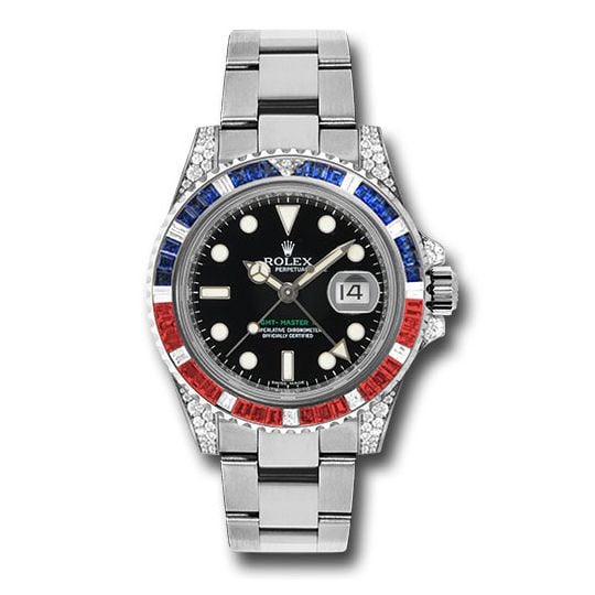 Đồng hồ Rolex White Gold GMT-Master II 116759SARU 40mm Oyster Bracelet