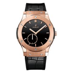 Đồng hồ Hublot Classic Fusion Ultra-Thin King Gold Black Shiny Dial 515.OX.1280.LR 45mm