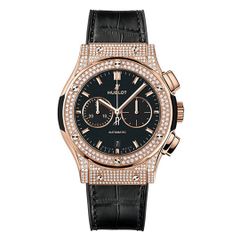 Đồng hồ Hublot Classic Fusion Chronograph King Gold Pavé 541.OX.1181.LR.1704 42mm