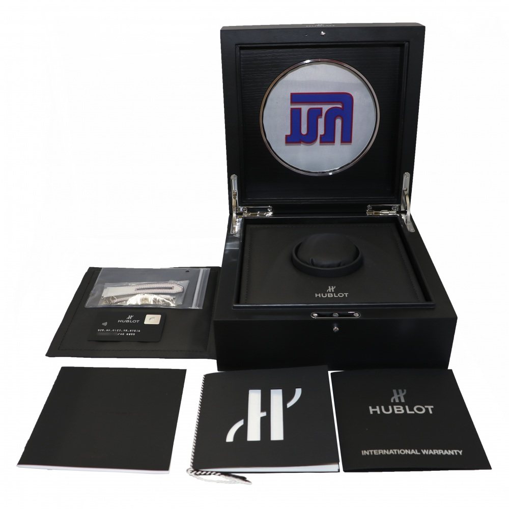 ᐉ Hublot Classic Fusion Aerofusion Chronograph 45mm Mens Watch 525.nx.0123.vr.nyg16 New York Giants Victor Cruz Price ⇒ Mio Jewelry