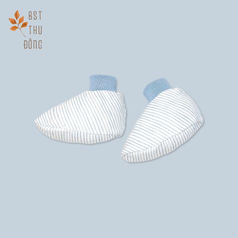 Bao chân bo Sọc dày xanh